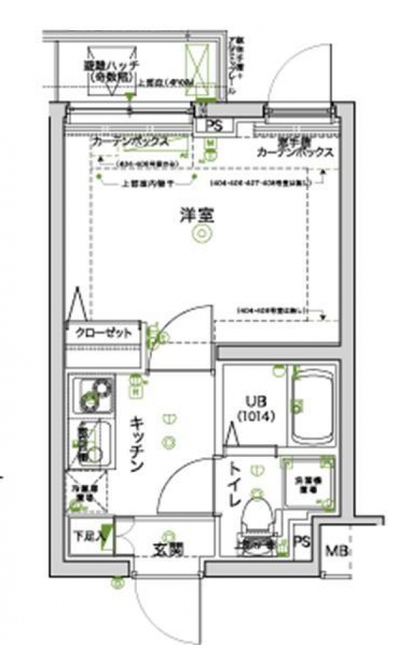 エスペルーモ上池台_102_間取