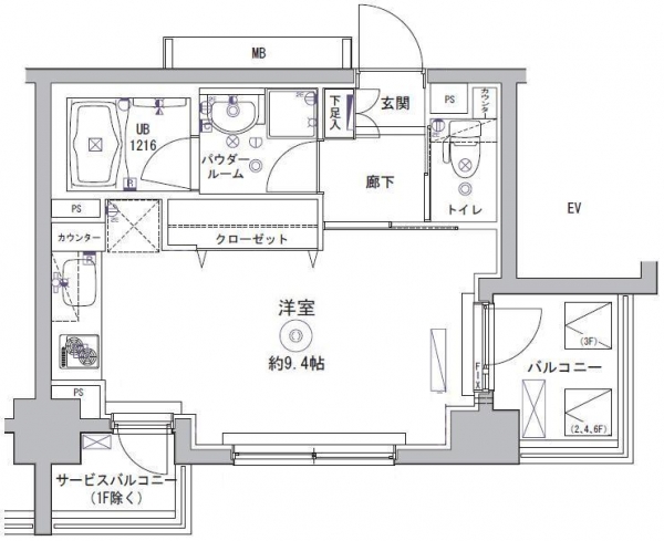 クリオ平和島_110_間取