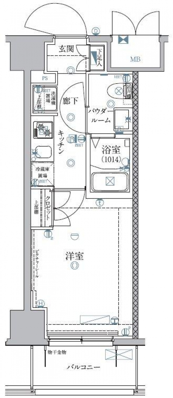 南池袋レジデンス_404_間取