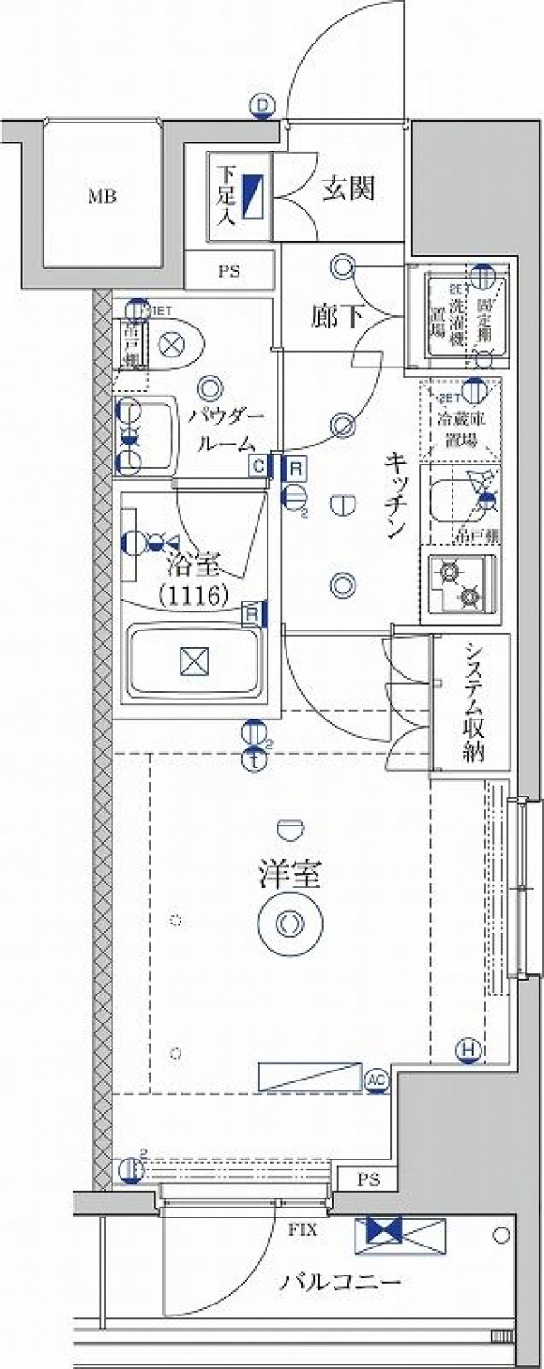 セジョリ板橋坂下_806_間取