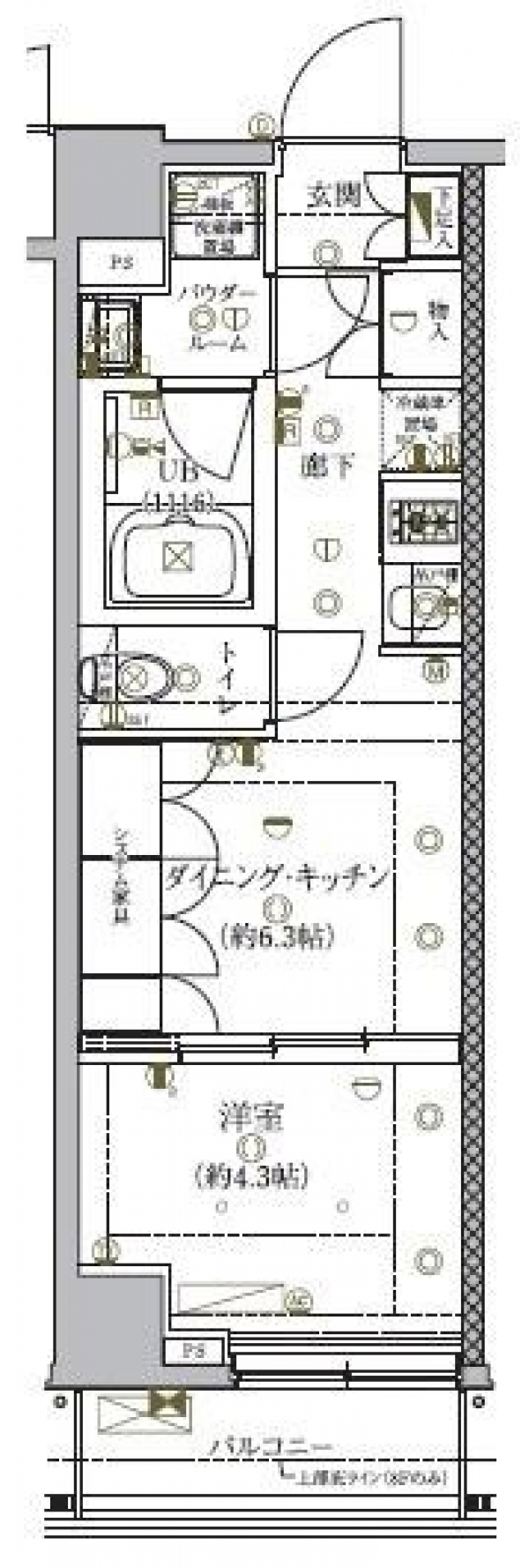 セジョリ南麻布_602_間取