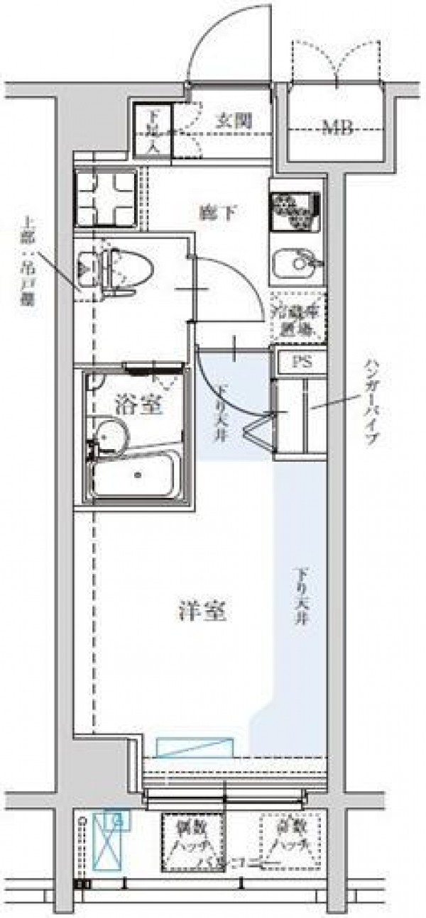 ワイズ ル・リオン東京墨田_203_間取