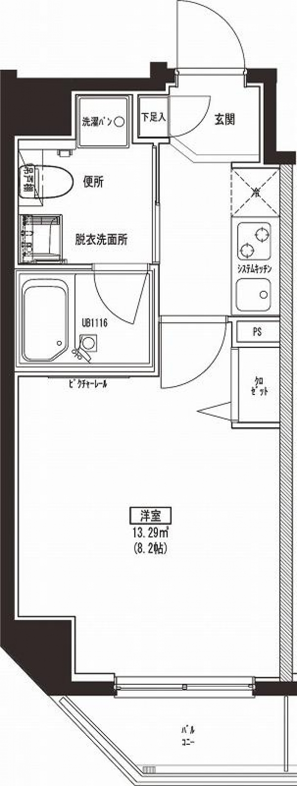 ハーモニーレジデンス東京ベイ_301_間取